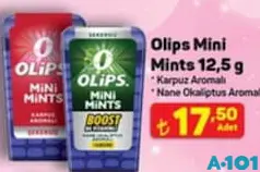 OLİPS MİNİ MİNTS 12,5 G fiyat ve kampanya bilgisi